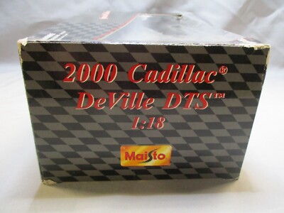 Maisto Special Edition 1/18 Cadillac Deville DTS 2000 - Argenté - Réf 31877