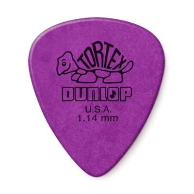 Dunlop 418P114 Tortex Standard Player's 12-Pack Guitar Picks