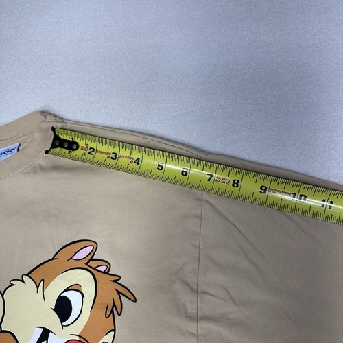 Zara Kids Disney Chip n Dale Long Sleeve Double Sides Shirt Size 13-14 - Picture 8 of 12