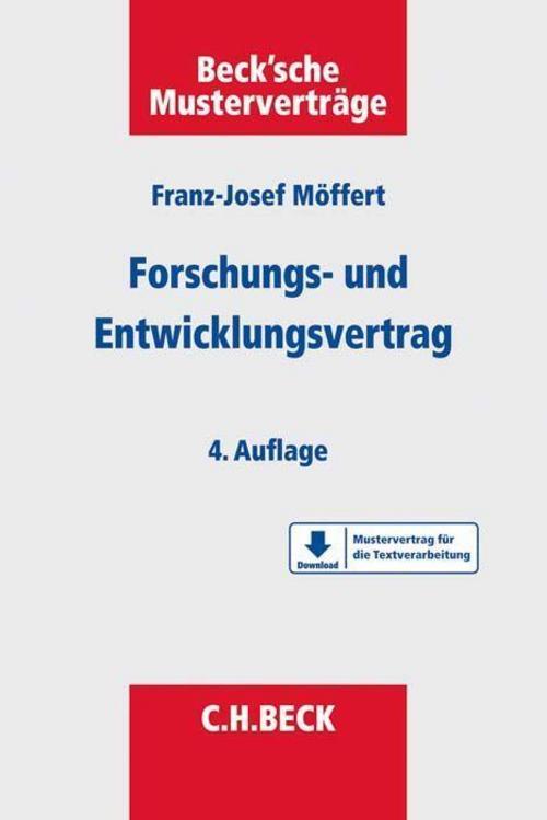 Thumbnail - Der Forschungs- Und Entwicklungsvertrag Franz-josef Möffer ...