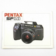 Pentax SF10 Camera Manual - Vintage Original Instruction Booklet - 1988