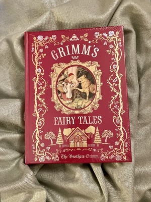 Brothers Grimm Fairy Tales, New, Gold-Embossed, Gold Leaf Pages, Classic Gift