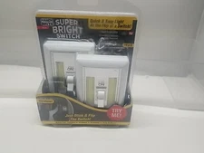 HANDY BRITE  SUPER BRIGHT SWITCH LIGHT AS SEEN ON TV by Ontel  Products Set of 2