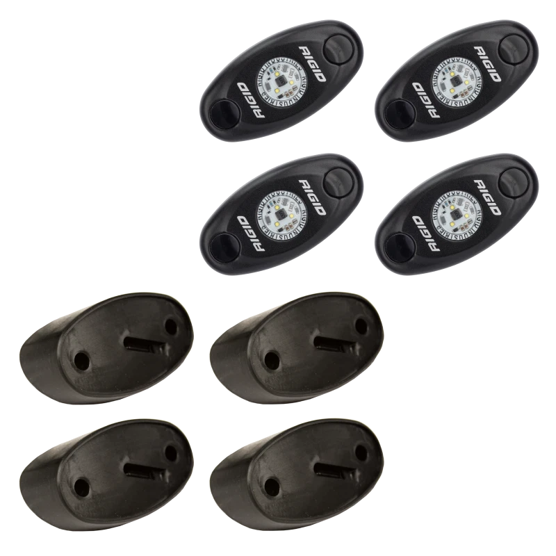 Rigid Industries Rock Light Kit- Cool White (4 lights) Foto 3 de 4