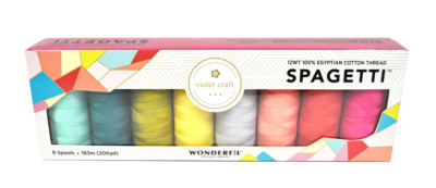 WonderFil Violet Craft Spagetti Thread Set