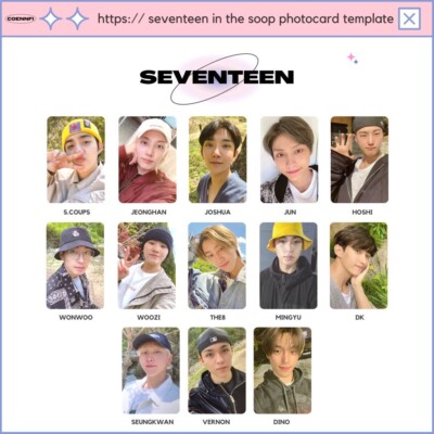 SEVENTEEN IN THE SOOP PHOTOCARD LIMITED | eBay
