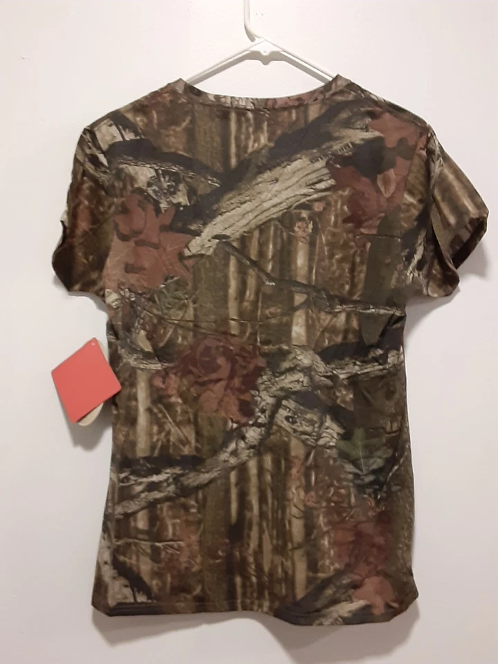 BNWT Mossy Oak Break-up Infinity Camo Women's L Shirt - Image 3 of 3