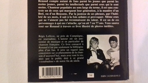 RENAUD.Dès que le vent soufflera...Régis LEFEVRE.1985.(287R12) - Picture 4 of 7
