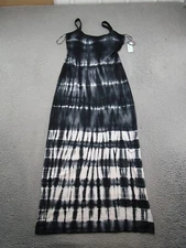 Active Life 90 Degrees Reflex Tie Dyed Sleeveless Maxi Dress Women's SZ M NEW