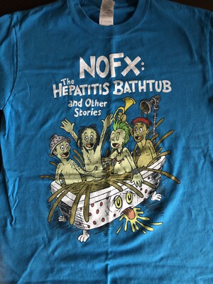 ②NOFX Hepatitis Bathtub Tシャツ 2017 s-l400.jpg
