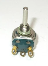 1 Clarostat 140-6421 100K Ohm Linear Taper 1/8" Shaft 48M Potentiometer NOS