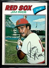 1977 OPC O-PEE-CHEE BASEBALL BOSTON RED SOX JIM RICE CARD HOF #60 NM-MT