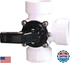 ATIE Pool Spa 3 Way 1.5" Diverter Valve (Slip) 4715 Replacement, Ideal For Ab