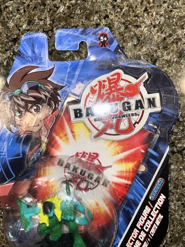Bakugan Battle Brawlers (2007) Spin Master Green Preyas 2-Inch Mini Figure G01 - Picture 4 of 5