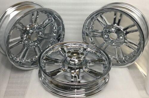 HARLEY TRI GLIDE TRIKE TOURING CHROME WHEELS RIMS 09-23 Exchange Program - 第 1/6 張圖片