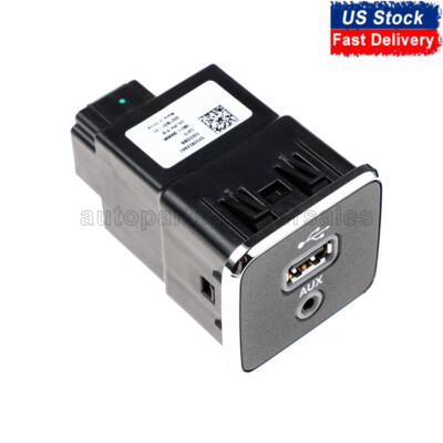 Getdoublerich Presa di ricarica per auto USB AUX per Jeep
