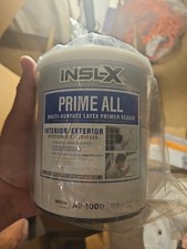 Insl-X Prime All White Flat Water-Based Acrylic Latex Primer 1 qt 32 oz AP-1000