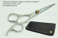 7" Dragon Handle Barber Hair Cutting Scissor Hair Dressing Shear For Saloon