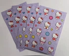 Sandylion Stickers Hello Kitty lot of 5 SHEETS Size 4" X 6"