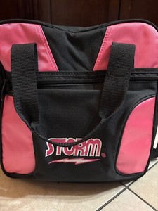 Storm Solo Tote Black/Pink 1 Ball Bowling Bag