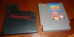 jeu nintendo nes SOLAR JETMAN + &eacute;tui fourreau  FRA / FAH