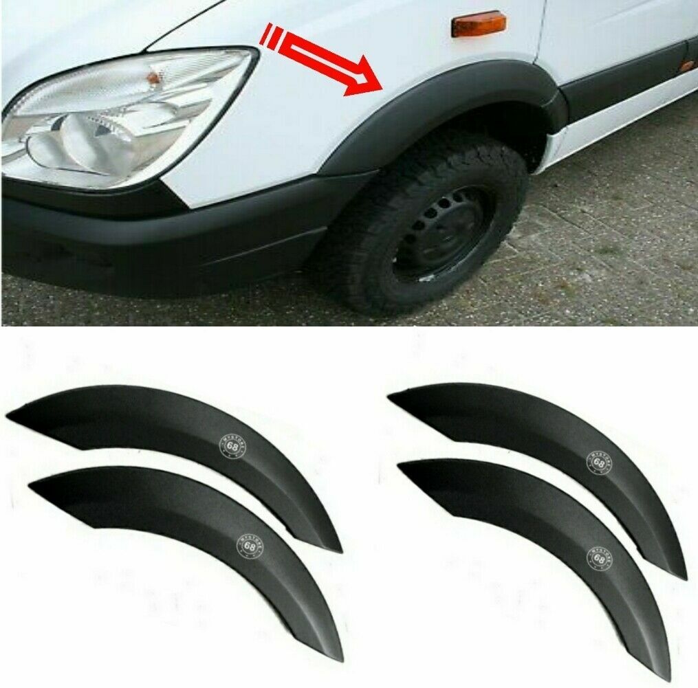Kotflügel Für Mercedes Sprinter W906 2006-2017 - Vorderrad Spritzschutz Klappen Schwarz