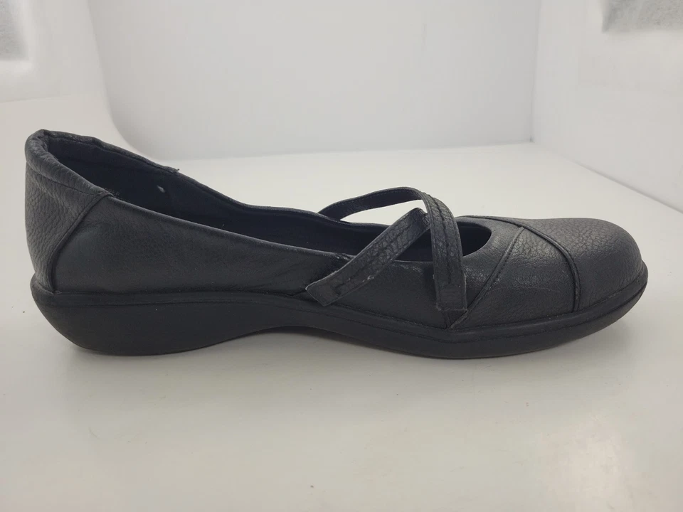 Bass Lite Marie Correa Cruzada Maryjane Pisos 8.5M Mujer Cómodo Ligero Negro Foto 2 de 4