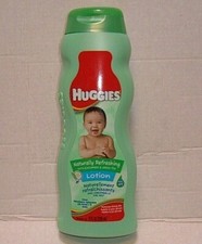 4 bottles HUGGIES CUCUMBER  GREEN TEA LOTION 9 OZ EACH  36 oz total 
