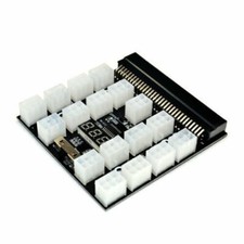 ITHOO PCI-E 17x 6Pin Power Supply Breakout Board Adapter Converter 1200W/750W