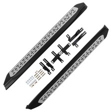 Running Board Side Steps Bar For Toyota Highlander 2014-2019 74 Black Nerf Bars