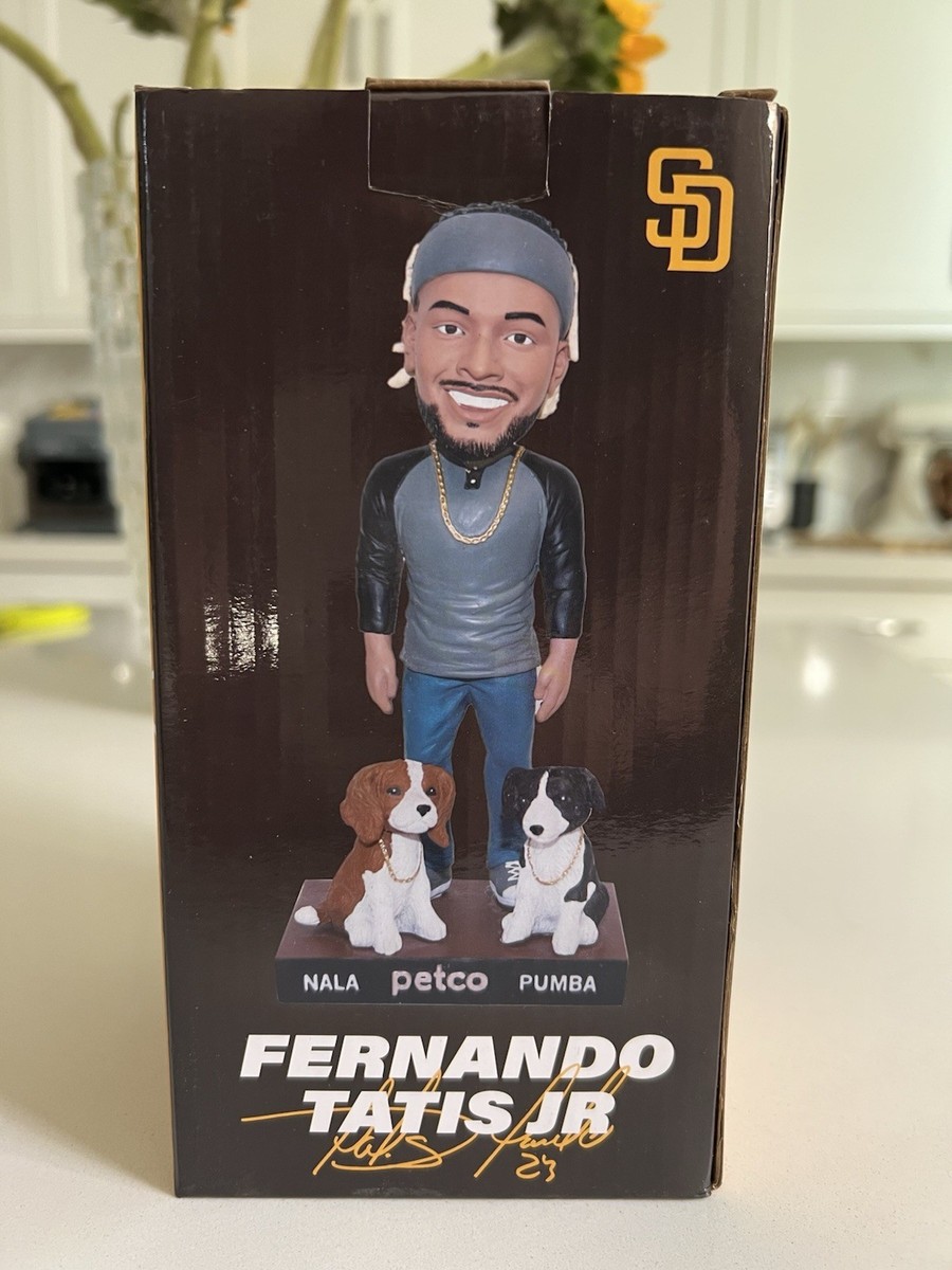 Fernando Tatis Jr & Pups Bobblehead Dogs San Diego Padres