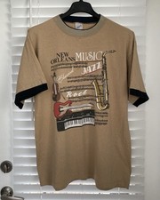 Alore 90s New Orleans Music Classic Jazz Rock T-shirt Men’s Xl USA Made VTG