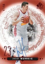 2014-15 Upper Deck Sp Authentic Jusuf Nurkic Autograph 47/50