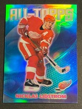 Box 47: 1999 Topps Chrome Refractor ALL-TOPPS Nicklas Lidstrom Red Wings