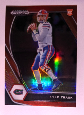2021 PRIZM DRAFT PICKS RED RC KYLE TRASK 015/299