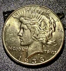 1935 P Peace Dollar BU TONER Great Eye Appeal Nice Strike (NO RESERVE)