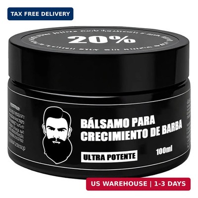 Estimulante Para Barba - Bálsamo de Crecimiento Ultra Potente, Beard Stimulating