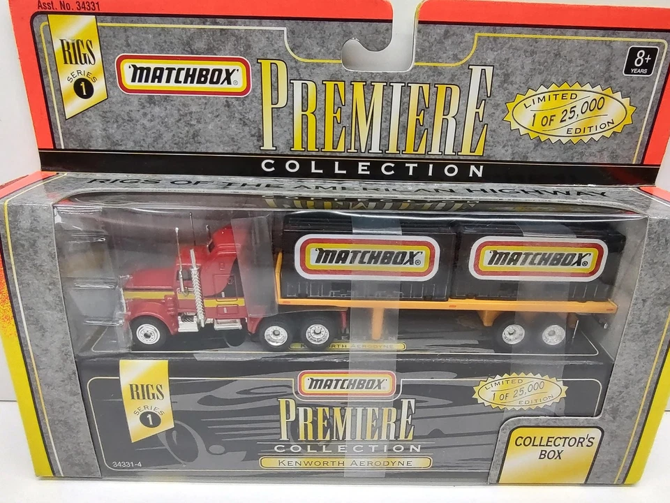 Vintage Matchbox Premiere Kenworth Aerodyne Truck Rigs Series 1 Limited Edition - Image 4 of 4