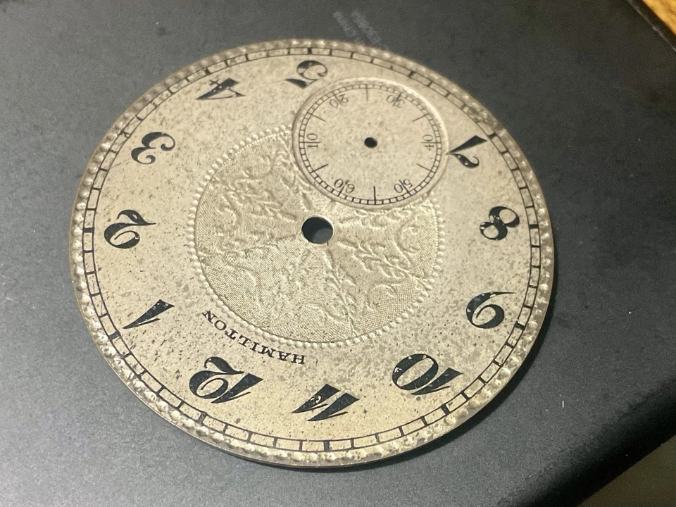 Reloj Bolsillo Hamilton Años 12 Esfera - Metal Foto 2 de 4