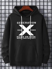 HOT-Plus Size Unisex Cozy Champion Hoodie - Soft Fleece Lining, Trendy Long Slee