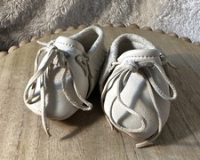 Vintage Native American Baby Moccasins Handmade