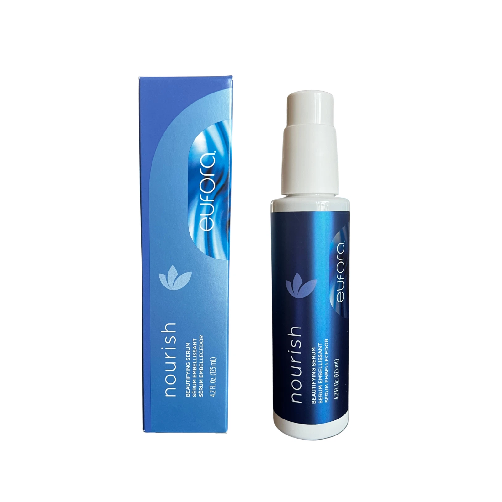 Eufora Nourish Beautifying Serum 4.2 oz Anti-Frizz Shine Smoothing Treatment NEW