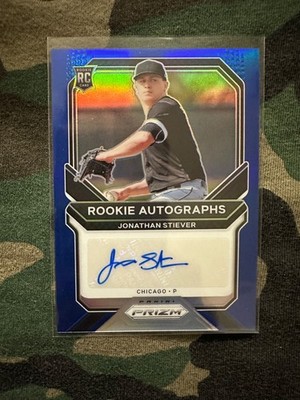 2021 Panini Prizm #RA-JS Jonathan Stiever Blue Rookie Autographs