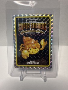Happy Hermit Crab 2026 VeeFriends Super Stickers Spectacular GOLD SP