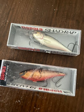 2 RAPALA SHADRAP 08 31/8 INCH 3/8 OUNCE $ 15.00 FOR BOTH SHIPPING AVAILABE