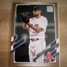 Topps 2021 Nathan Eovaldi #623 Boston Red Sox MLB Baseball Card