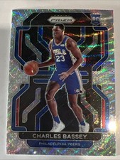 2021-22 Panini Prizm #304 Charles Bassey Silver Wave Factory Set