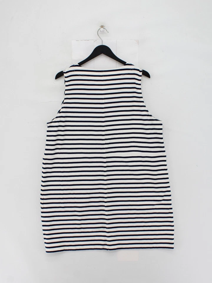 Vestido midi sin mangas BEYOND NINE L en blanco Foto 2 de 4