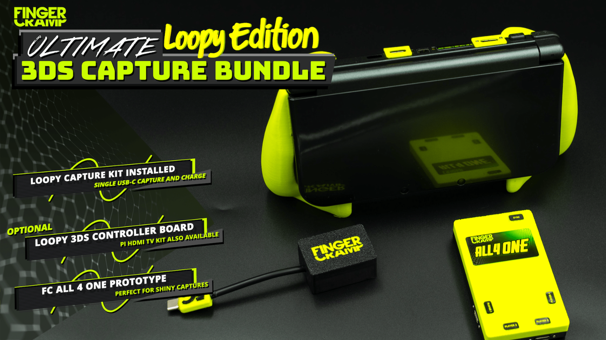 Nintendo Switch 3DSpsp NEW NINTENDO 3DS XL Capture KIT Bundle V3 - LOOPY CAPTURE | LOOPY