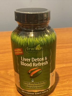 Irwin Naturals Liver Detox & Blood Refresh 60 Softgels
